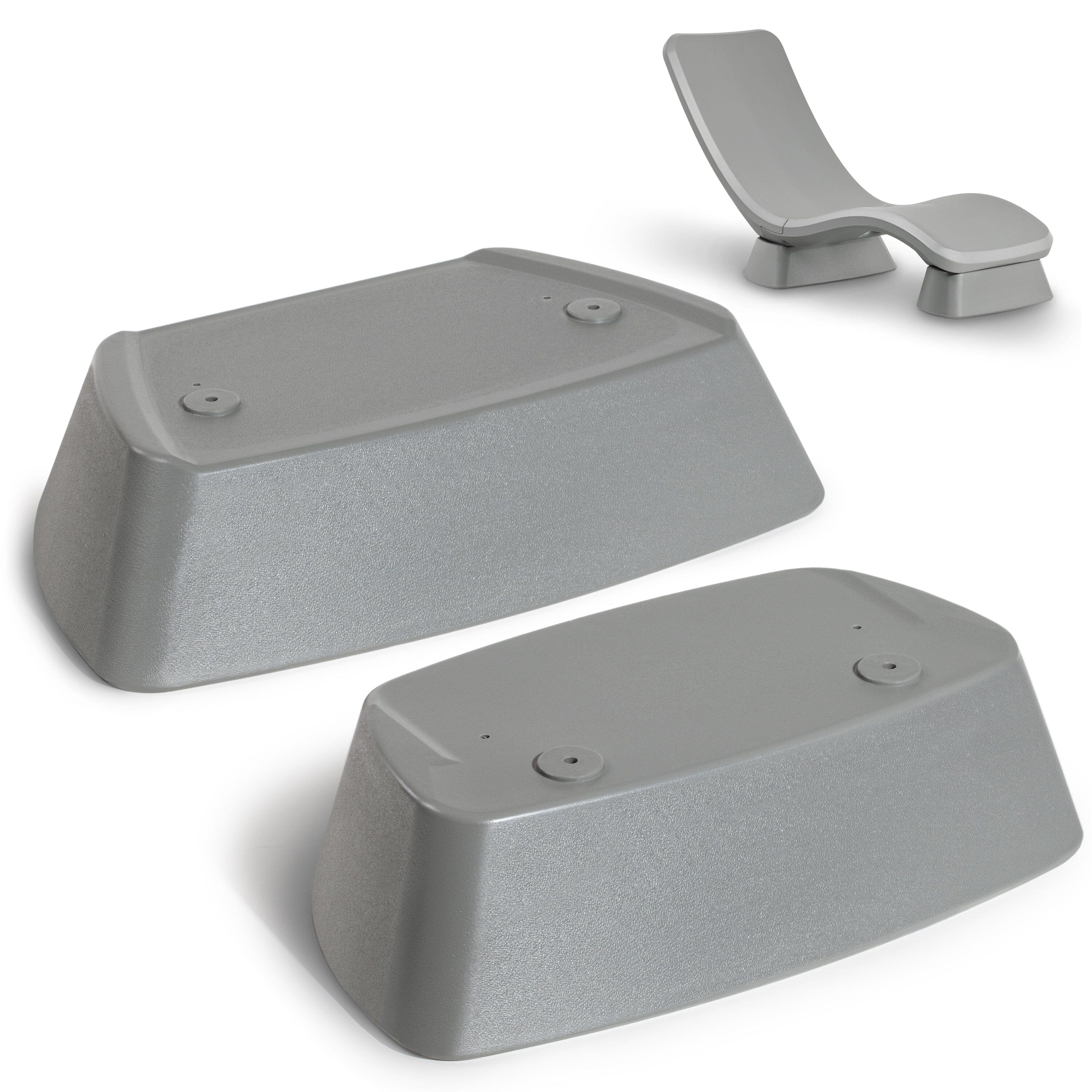 Coast Modern Weighted Riser Kit for Lounge Chair - Use In Pool or On Patio