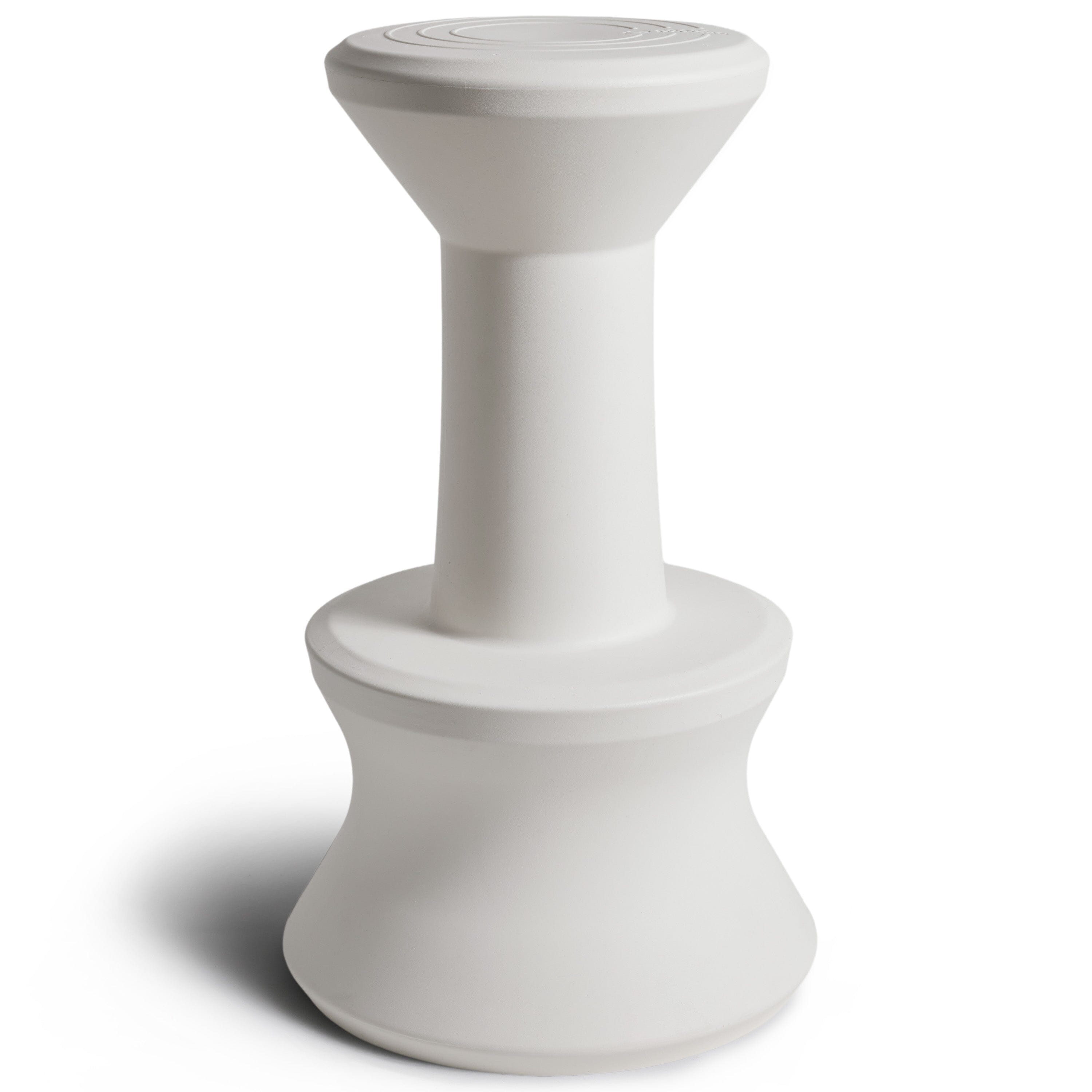 Coast Modern In Pool Bar Stool for Underwater Seating, At Home Swim Up Bars, and Patio Decks - 30" Weighted, Waterproof Outdoor Chair - Gray GoSports White 