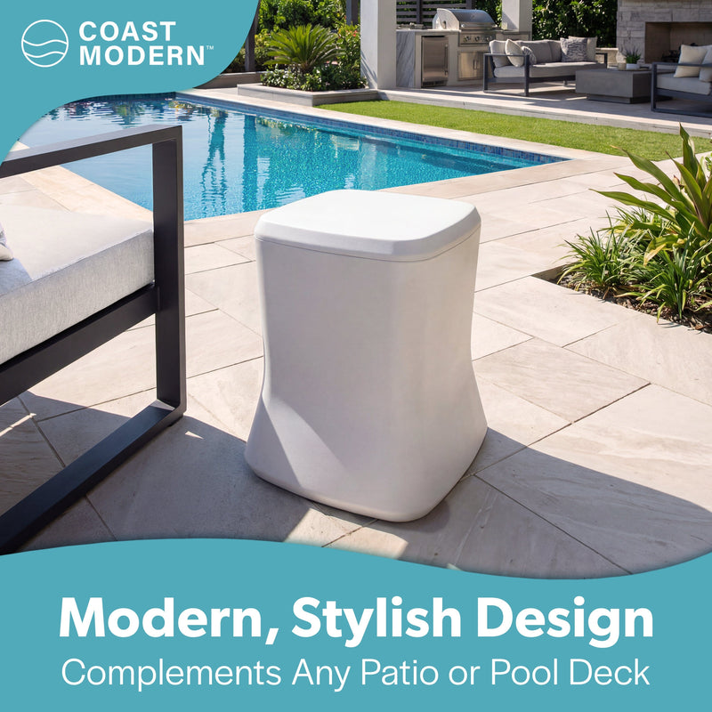 25 qt 2-in-1 All-Weather Side Table & Cooler