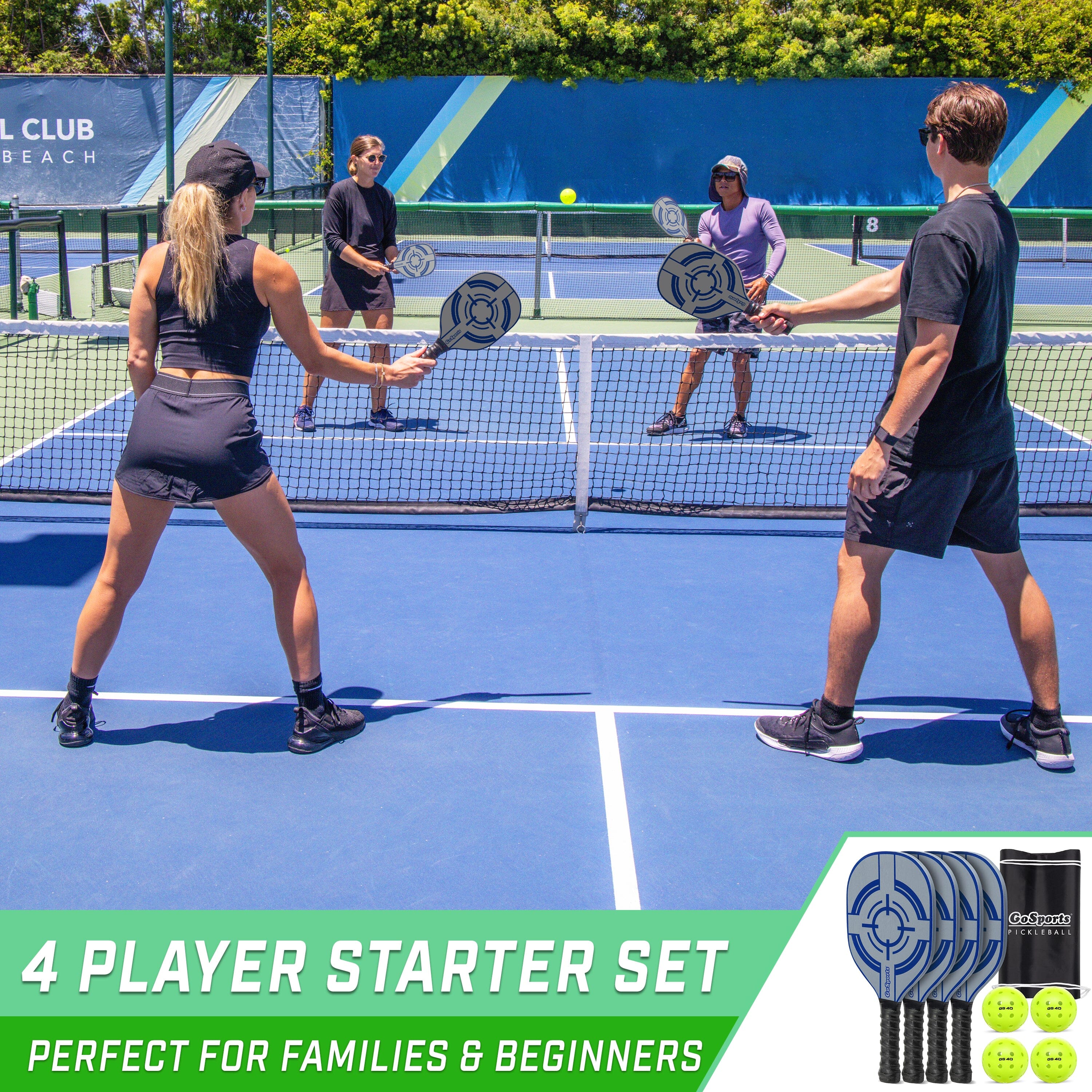 a couple of people playing tennis on a tennis court