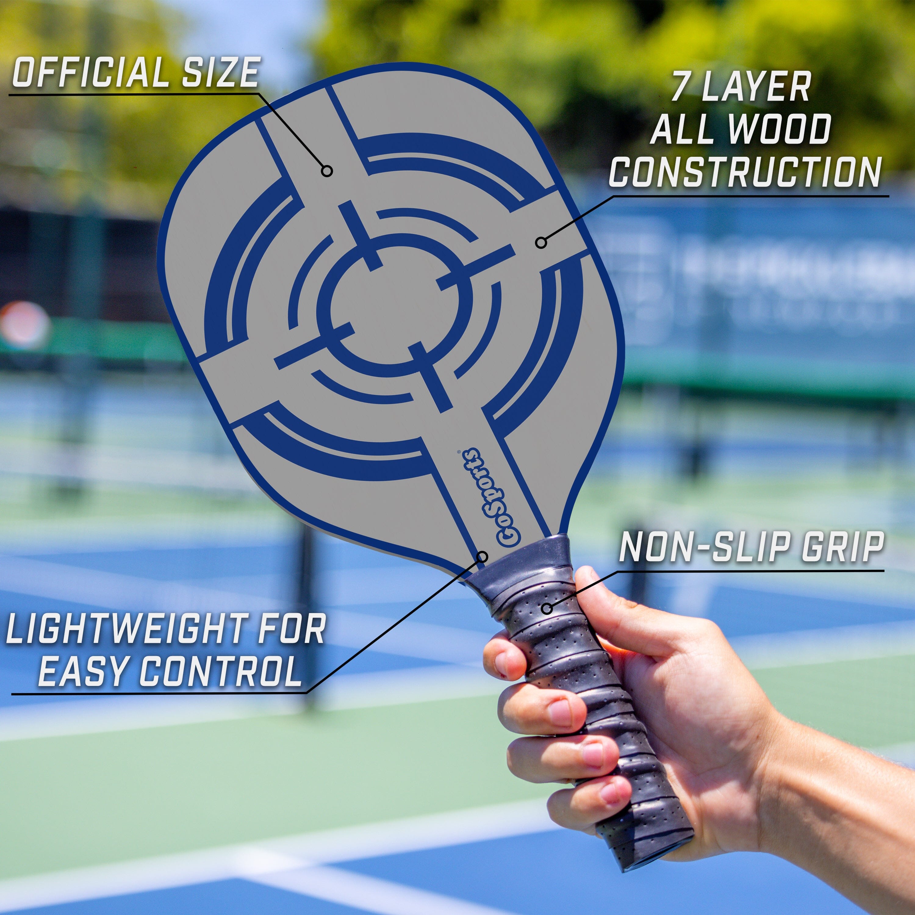 a tennis ball being held in a tennis racket