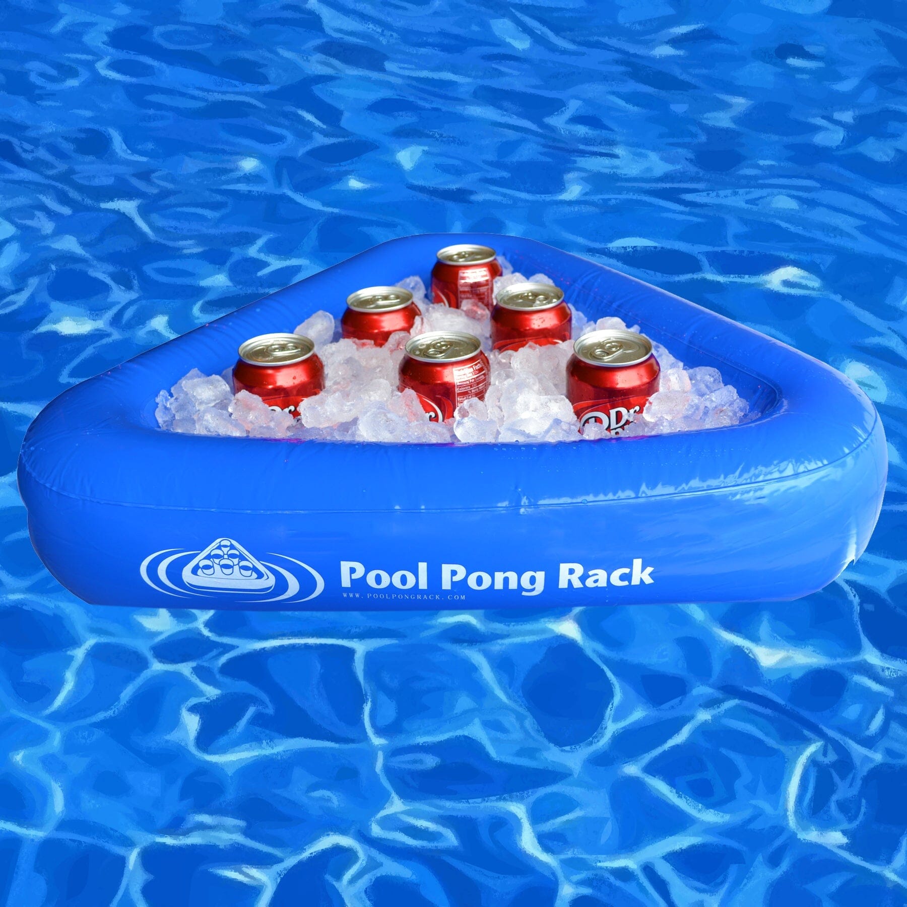 GoPong Pool Pong Rack Floating Beer Pong Set Floating Beer Pong gopong.com 