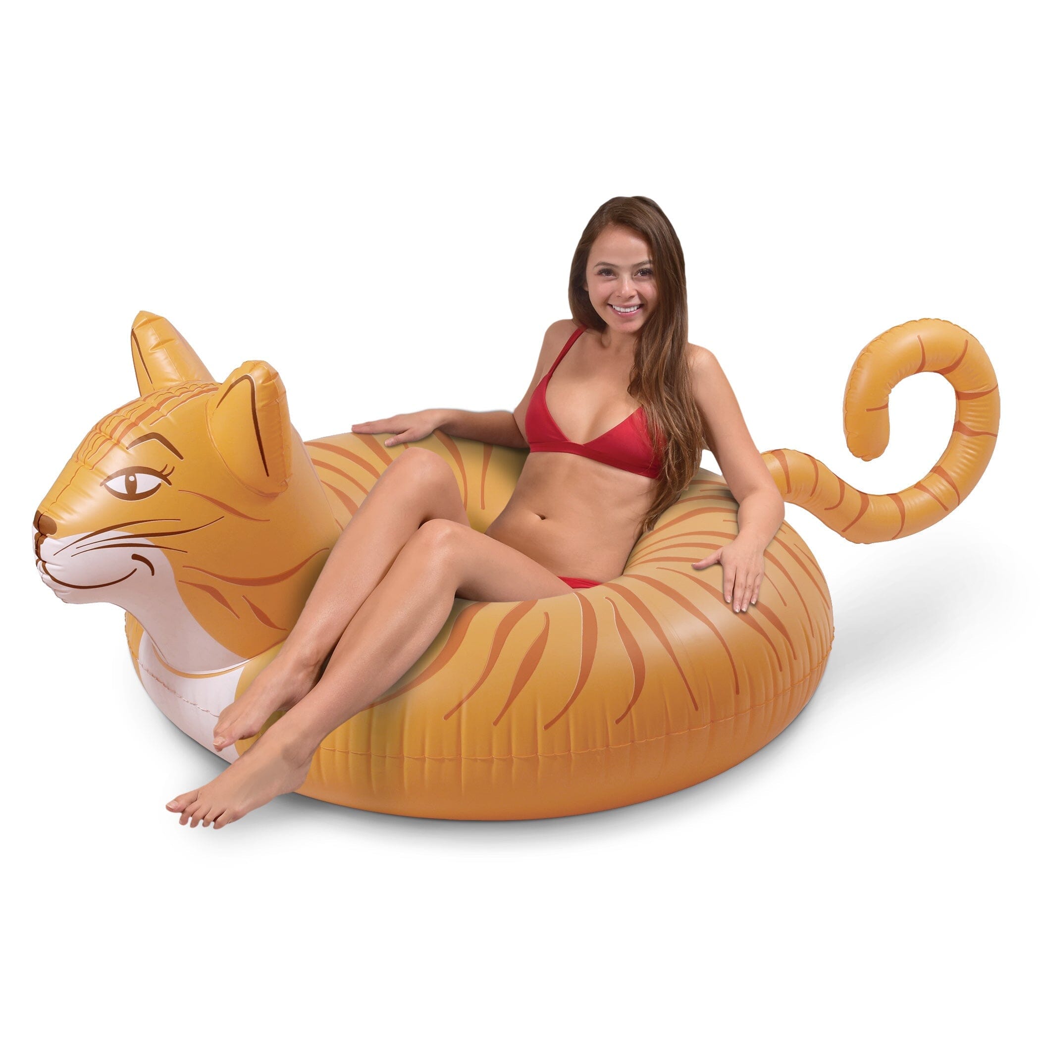 GoFloats Meowzers the Cat Party Tube Inflatable Raft GoFloats 