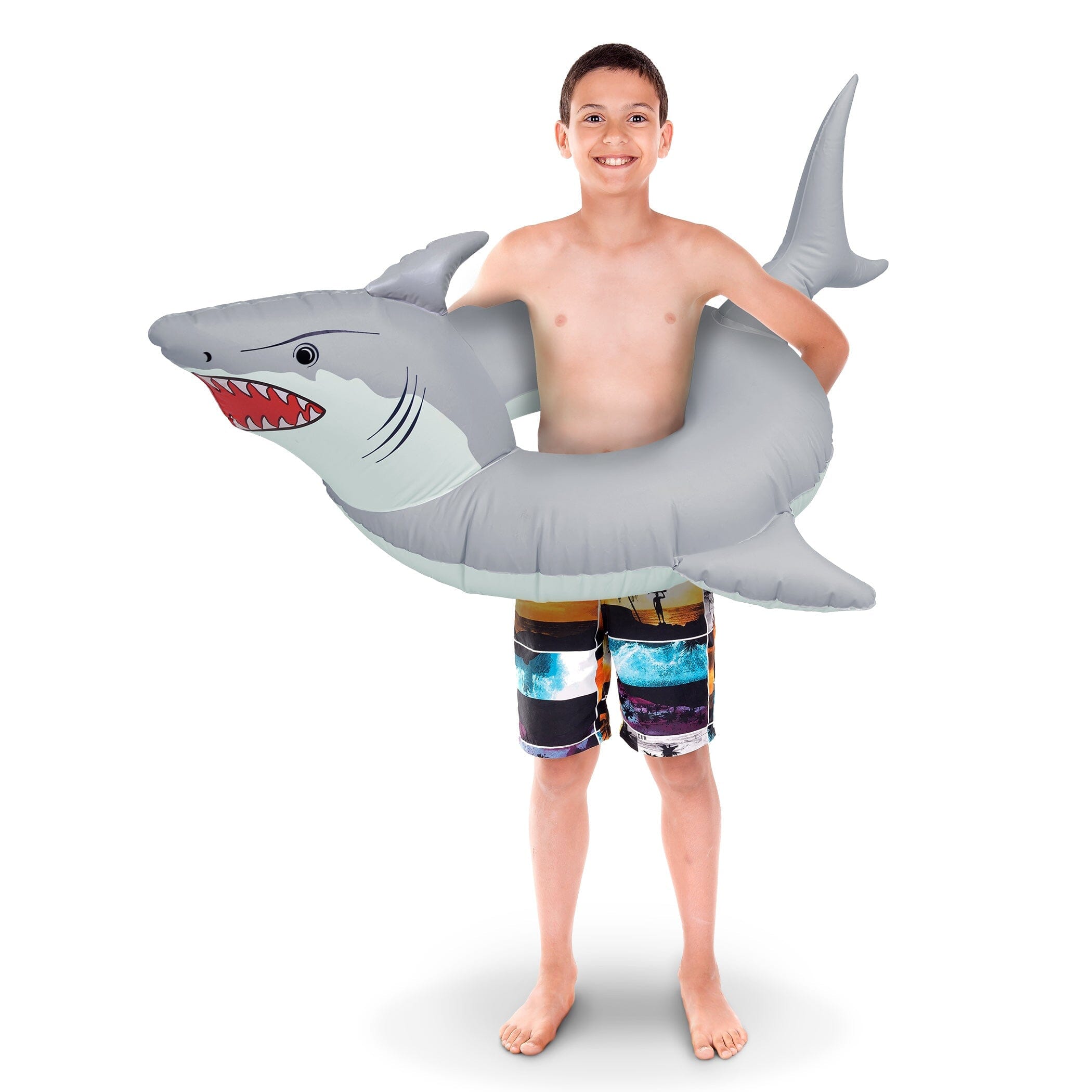 GoFloats Jr Pool Float Party Tube - Shark GoFloats 