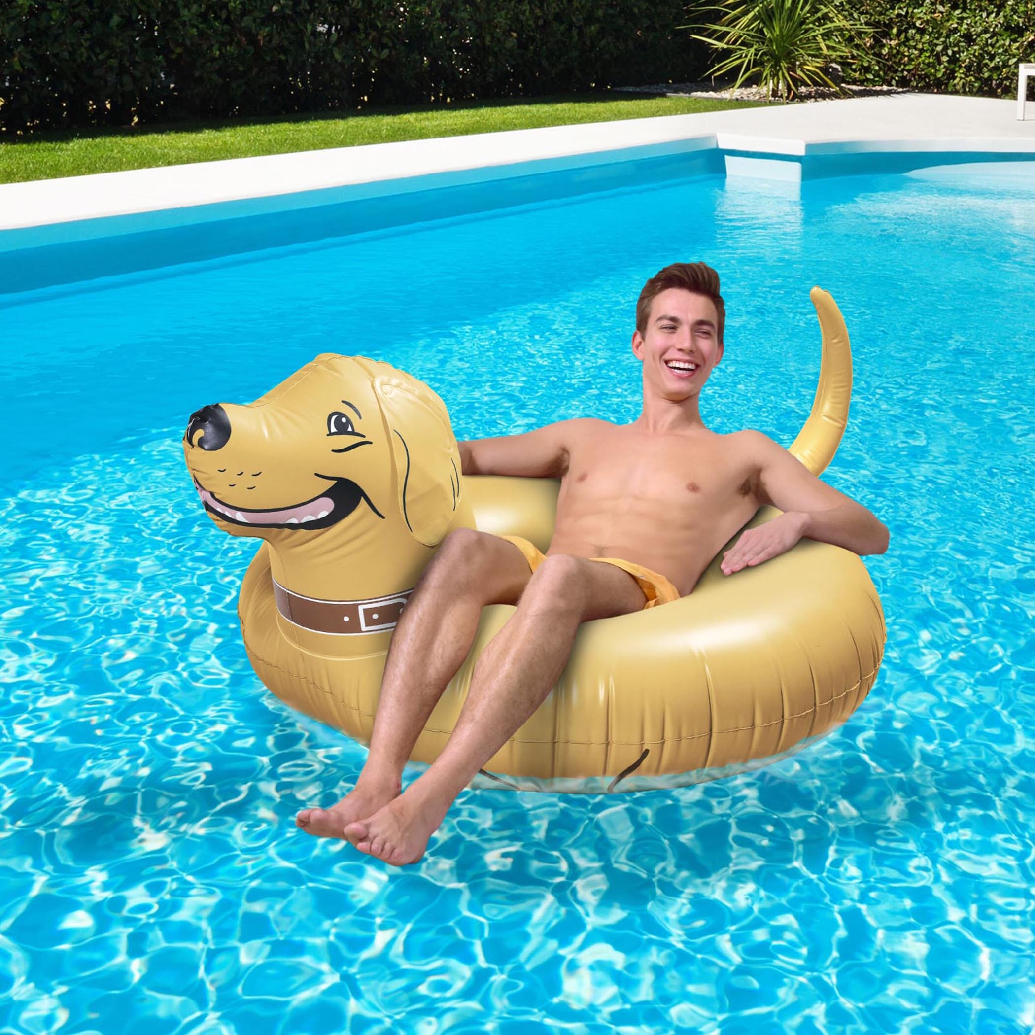 GoFloats Party Tube Inflatable Raft - Buddy the Dog GoFloats 