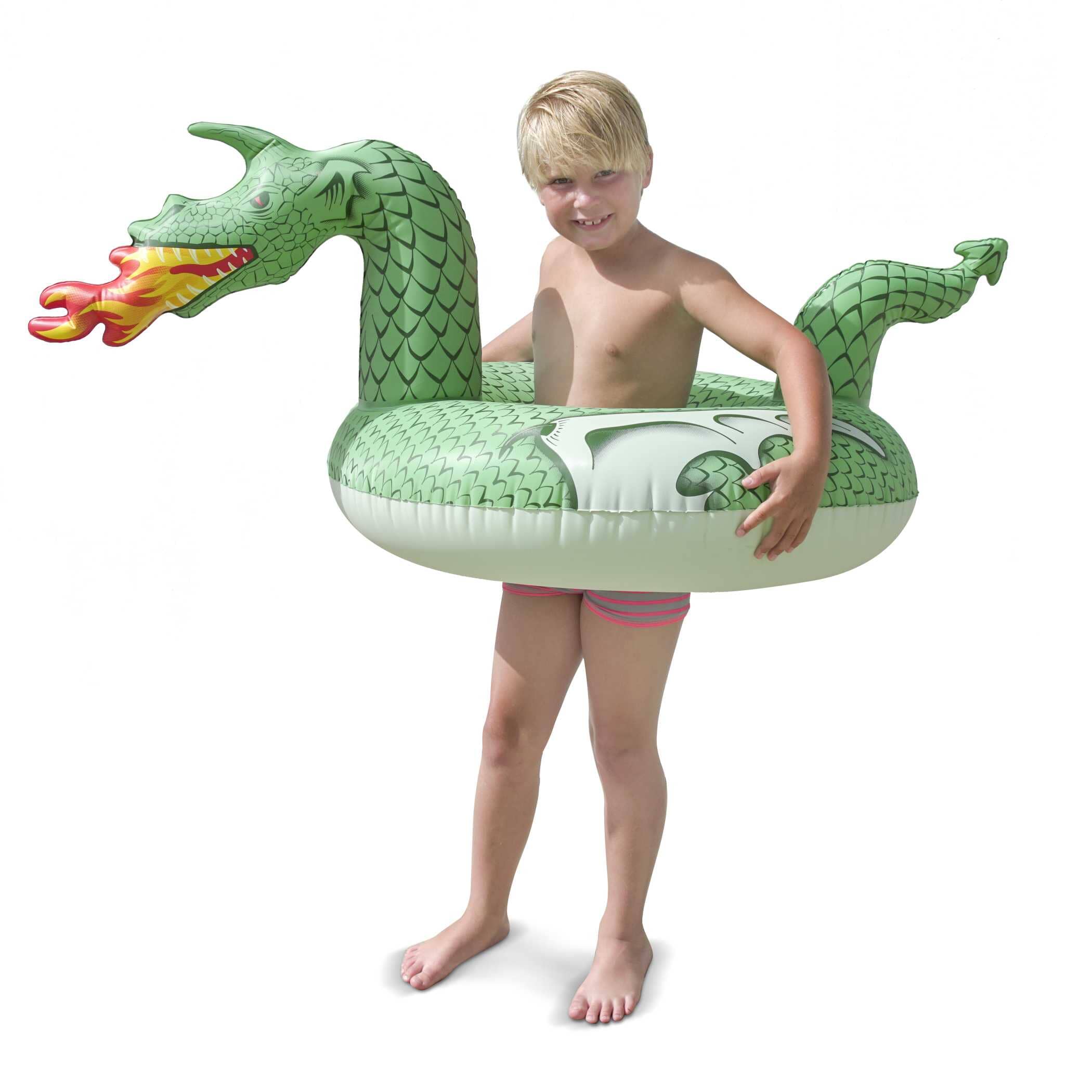 GoFloats Jr Pool Float Party Tube - Fire Dragon GoFloats 