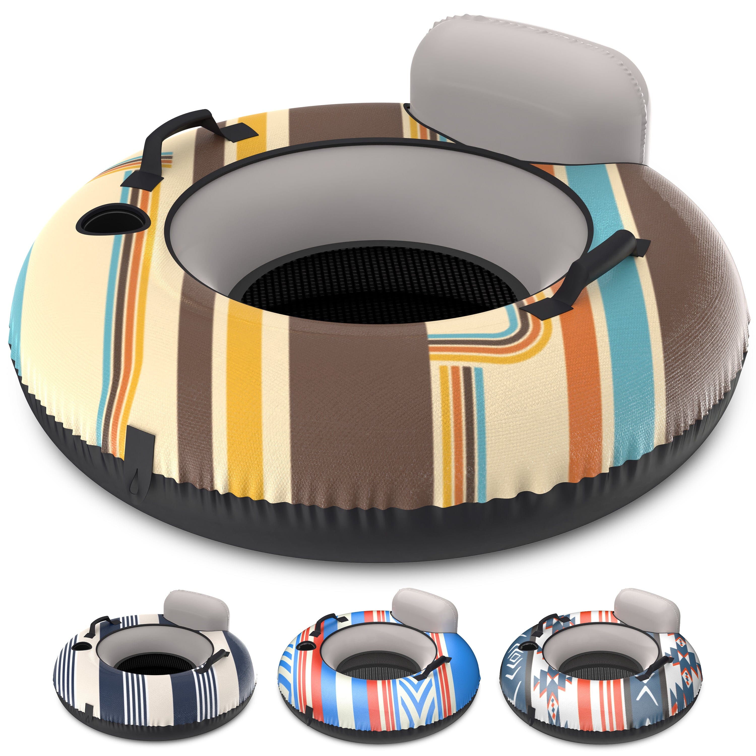 GoSports WOVN River Tube with Premium Canvas Cover - Heavy Duty Float for Rivers, Lakes, & Pools - Drifter GoSports 