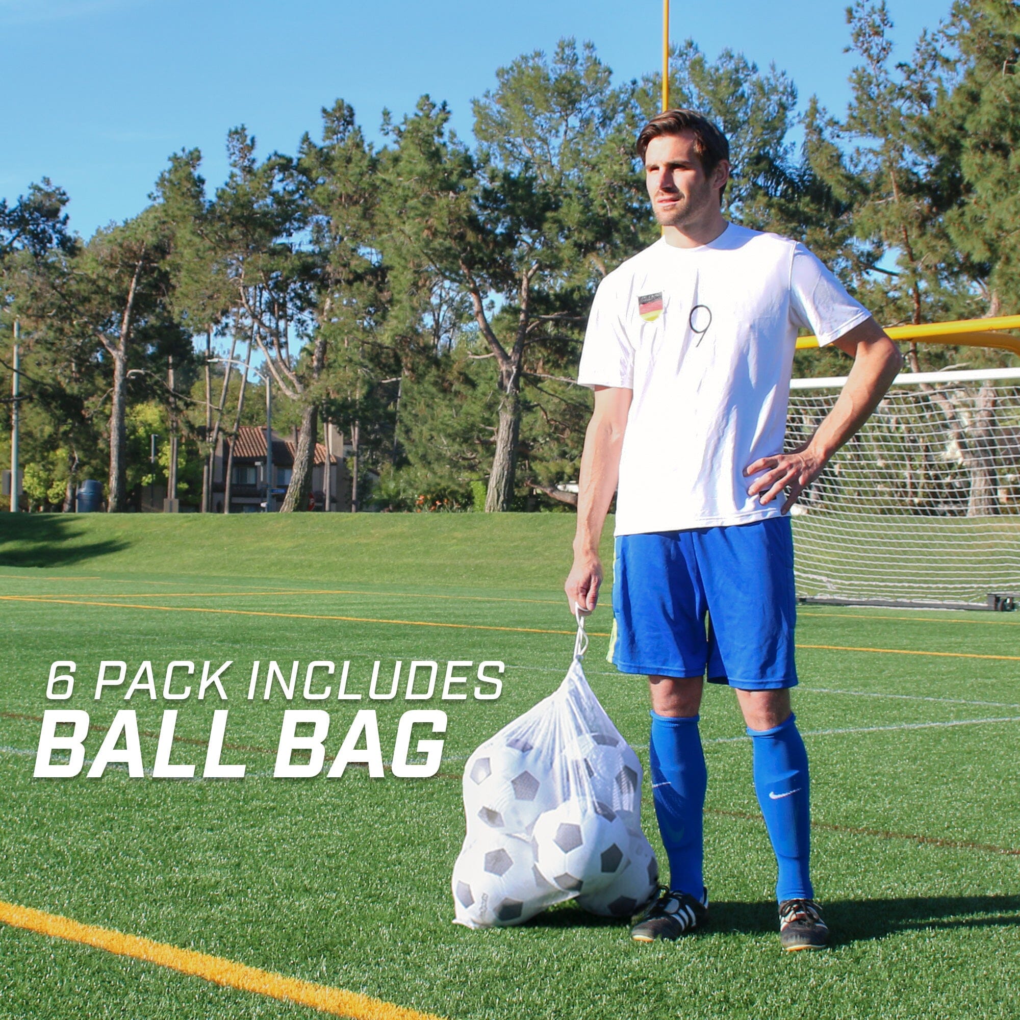 GoSports Classic Soccer Ball - Durable Training and Match Ball for Practice & Recreation Soccer Ball GoSports 