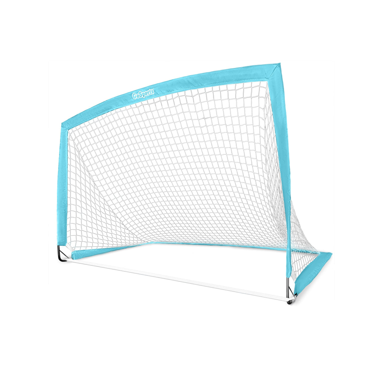 6' x 4' Team Tone Portable Soccer Goals for Kids GoSports Soccer 6' x 4' Light Blue 
