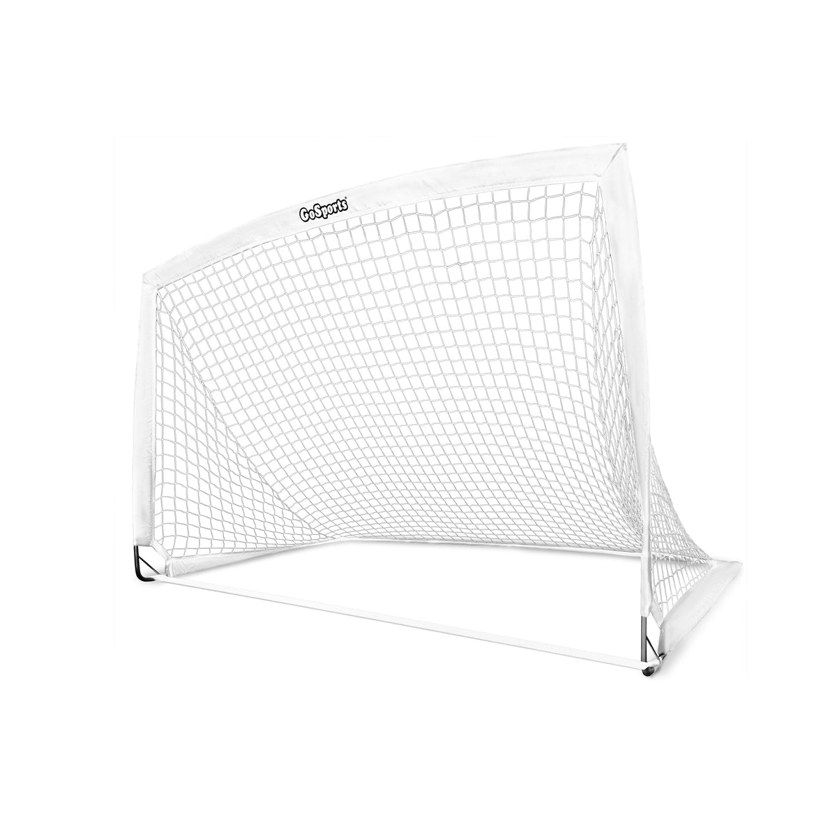 6' x 4' Team Tone Portable Soccer Goals for Kids GoSports Soccer 6' x 4' White 