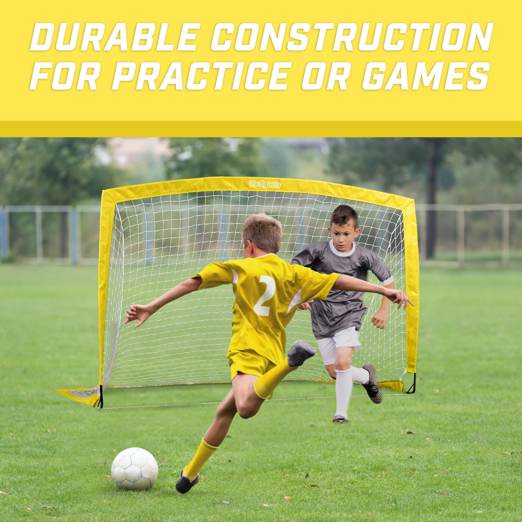 a young boy kicking a soccer ball with the words, ' dibleconction for practice games