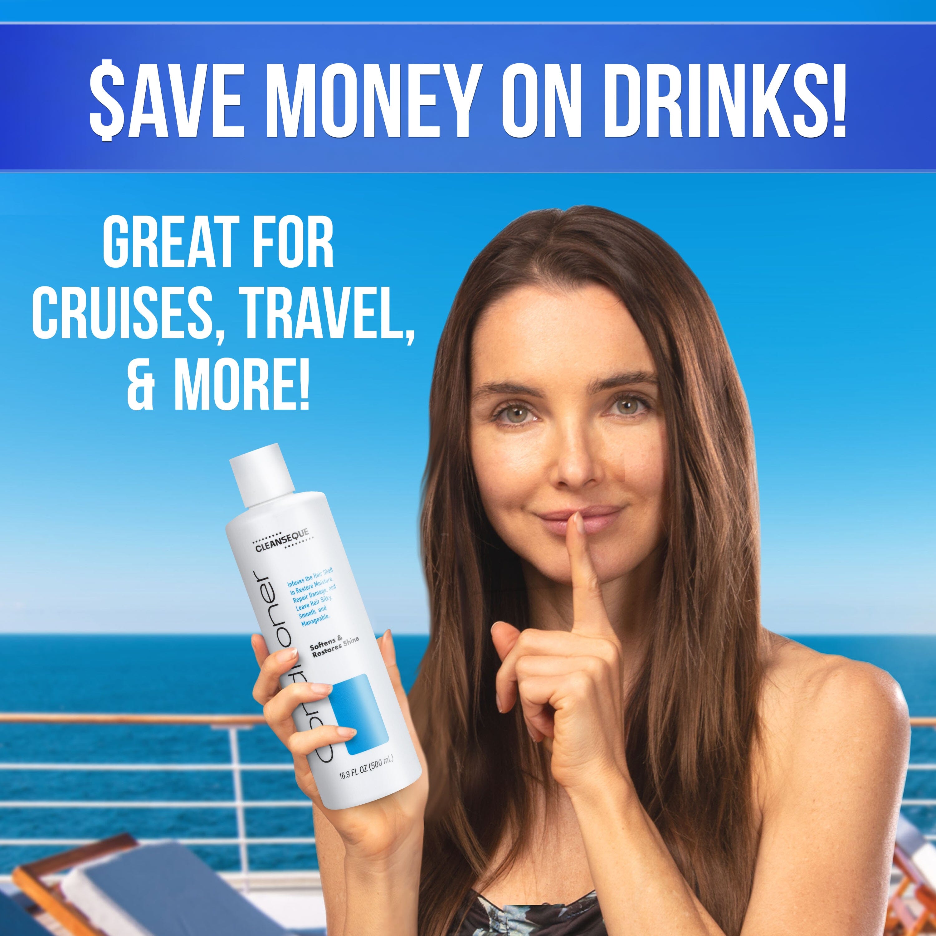 GoPong Bath & Body Flasks 4 Pack (68 oz Total) - Hidden Alcohol Travel Flasks - Secret Liquor Containers for Cruises - Includes Funnel & Spout Playgosports.com 