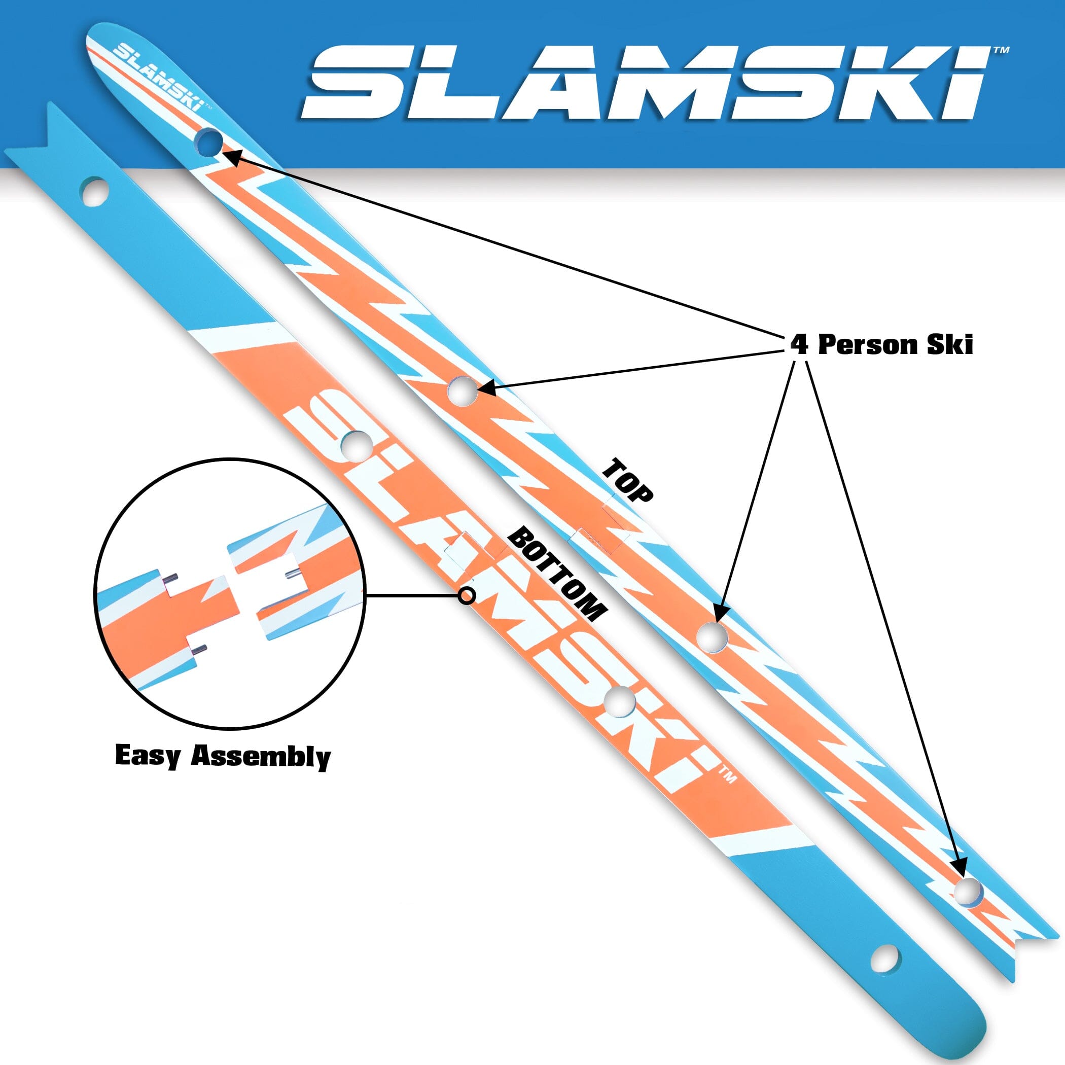 a skiboard with the words slski and the words slski