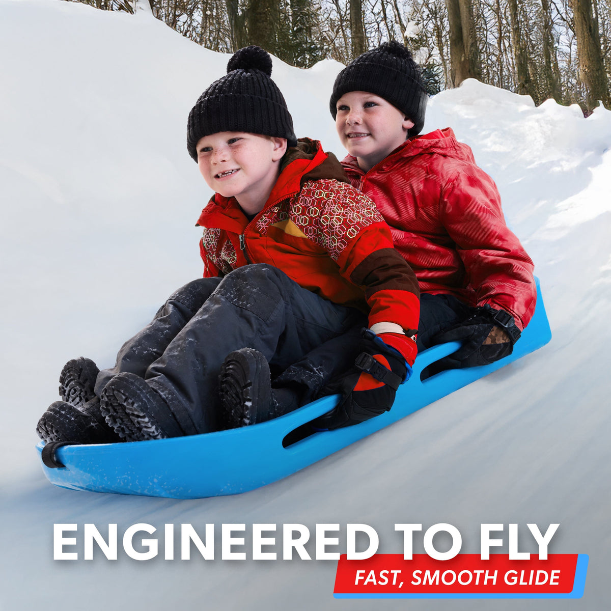 40" Heavy-Duty Snow Sled Gosports Snow Sports 
