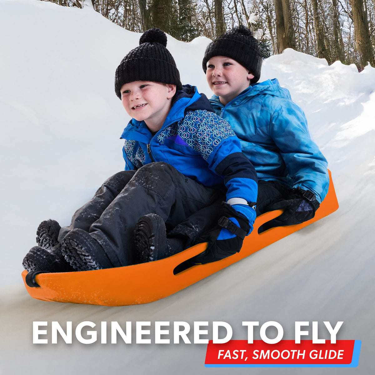 40" Heavy-Duty Snow Sled Gosports Snow Sports 