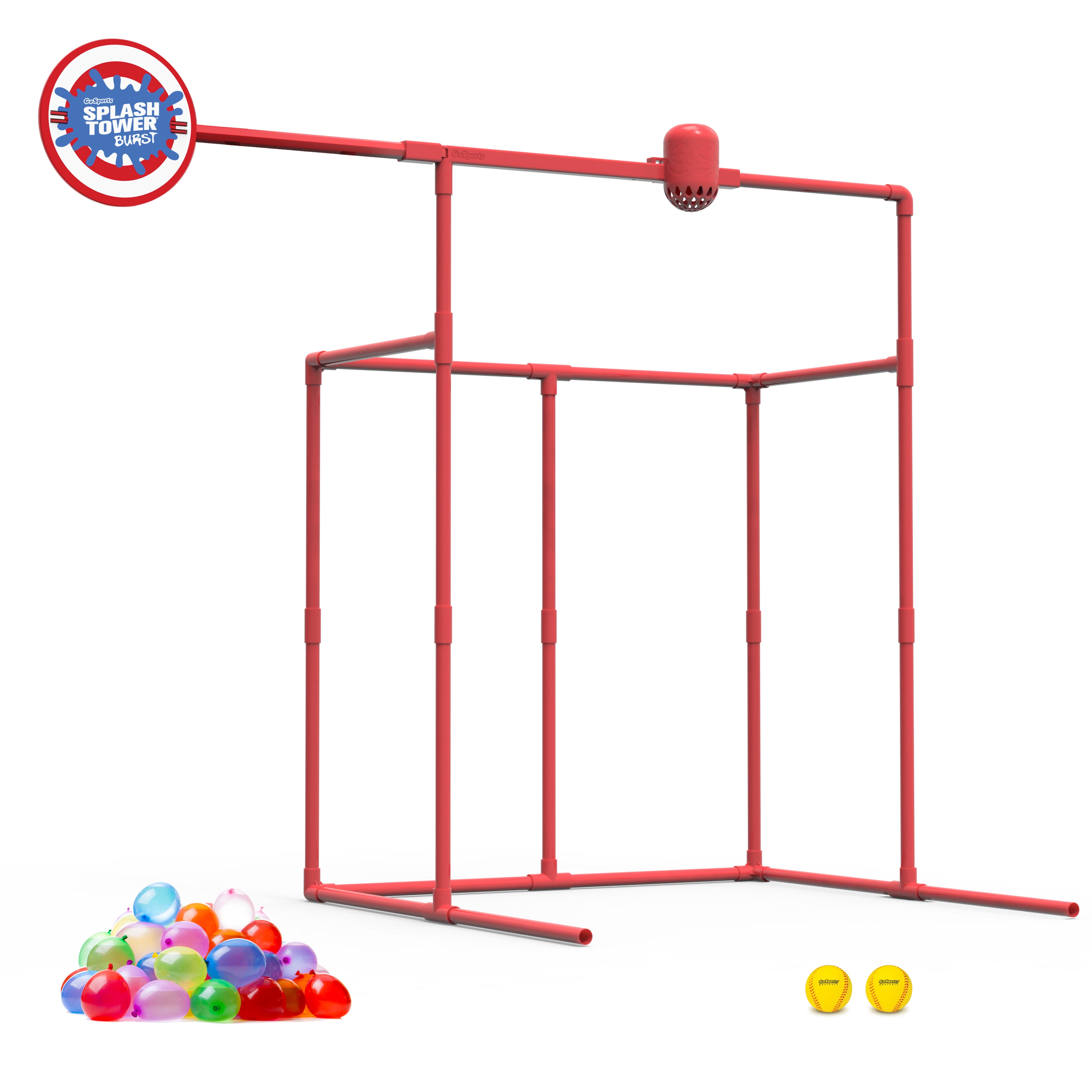 GoSports Backyard Water Toy Game for Kids & Adults - Splash Tower Burst Water Balloon Dunk Tank GoSports 