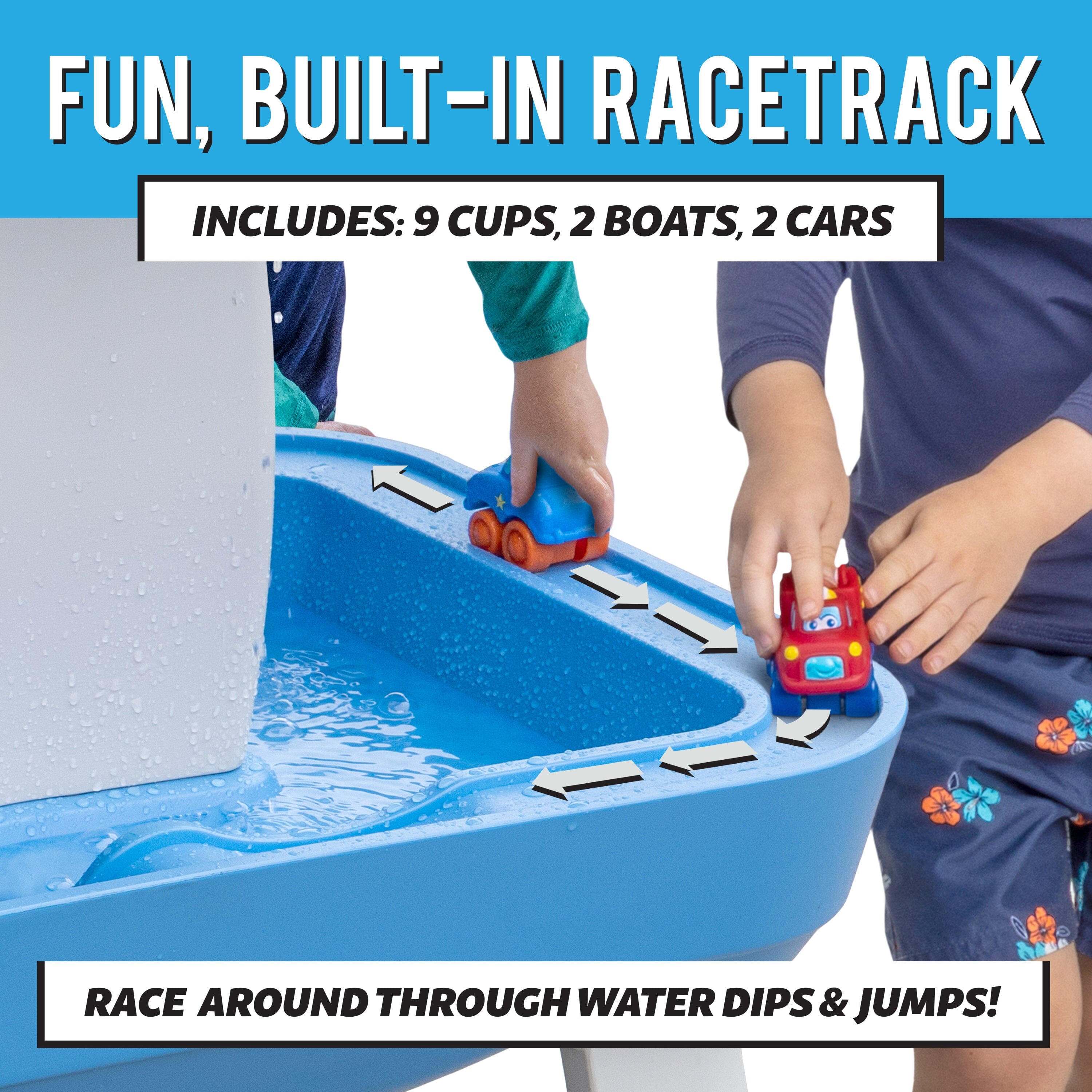Water Table Pump For Kids,5400mAh Battery-Powered Barbados