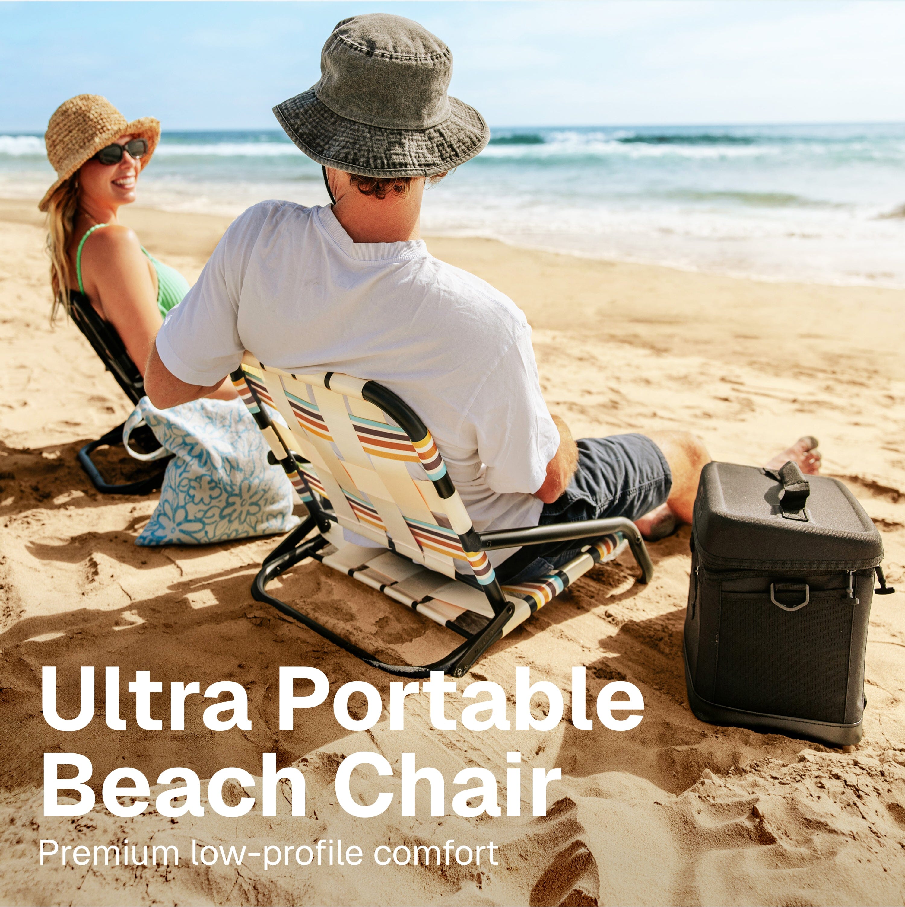 Low Profile Beach Chair - in use (12)
