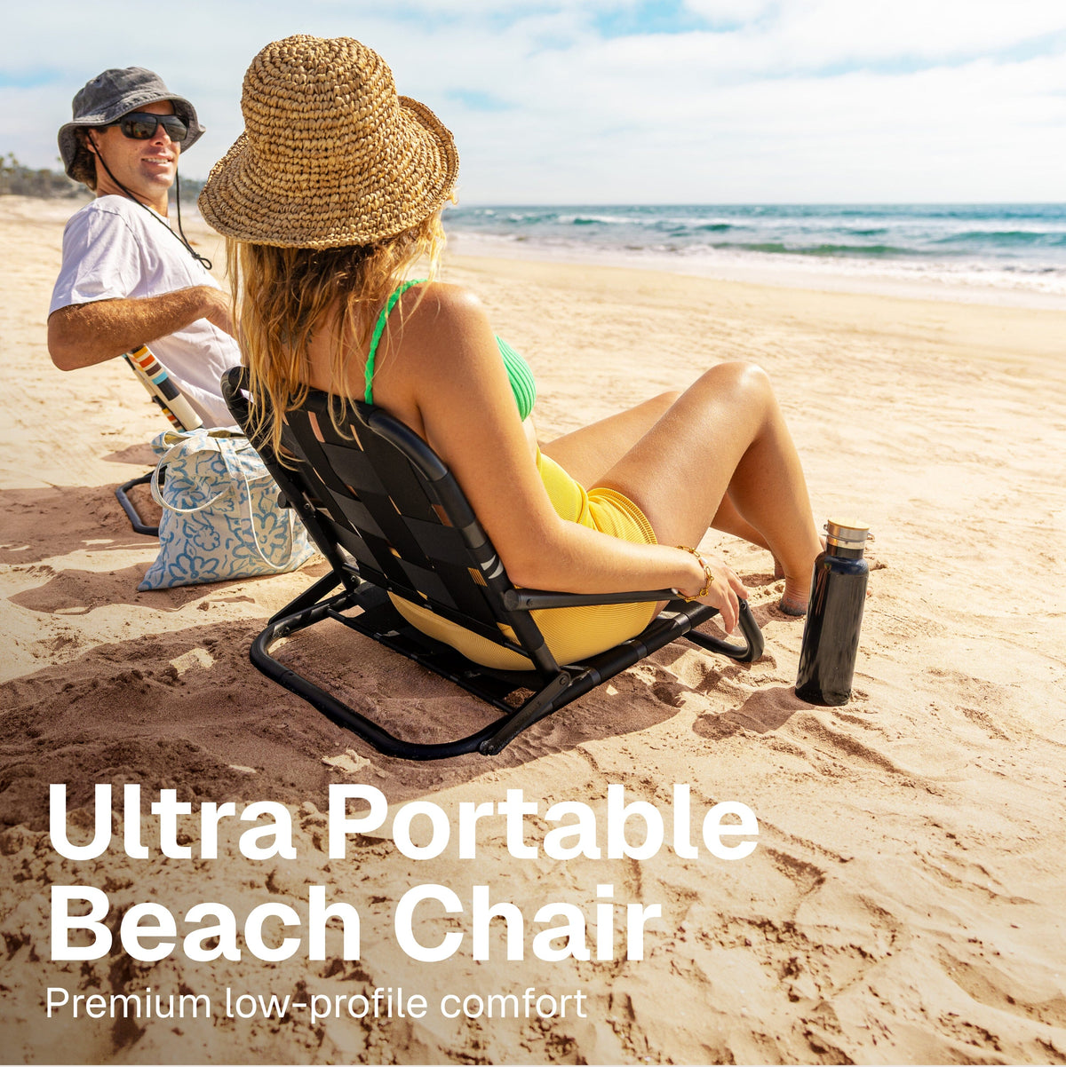 Low Profile Beach Chair - in use (7)