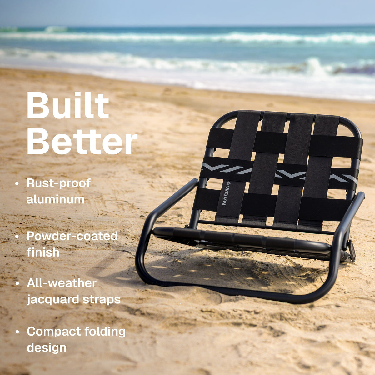 Low Profile Beach Chair - in use (9)