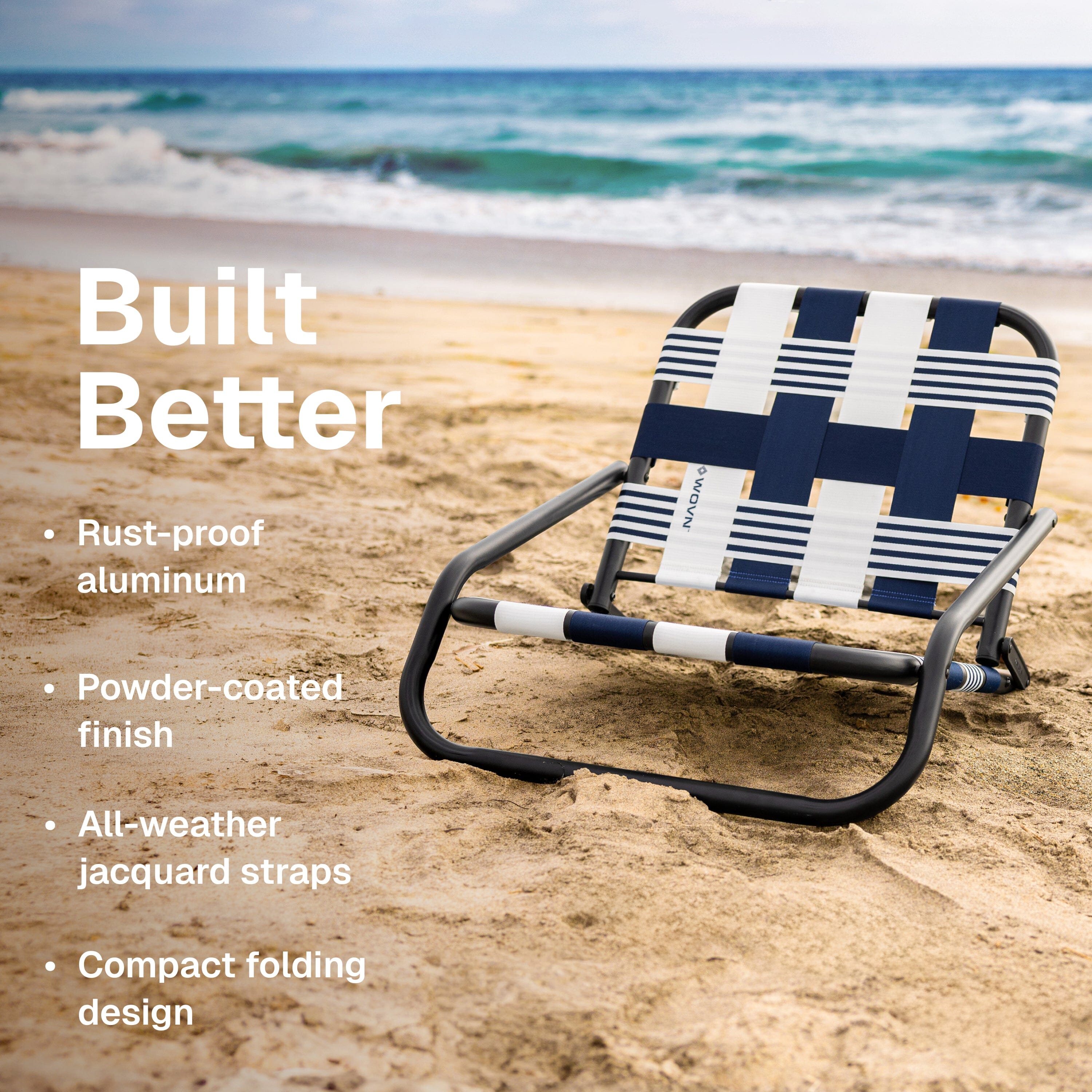 Low Profile Beach Chair - in use (19)