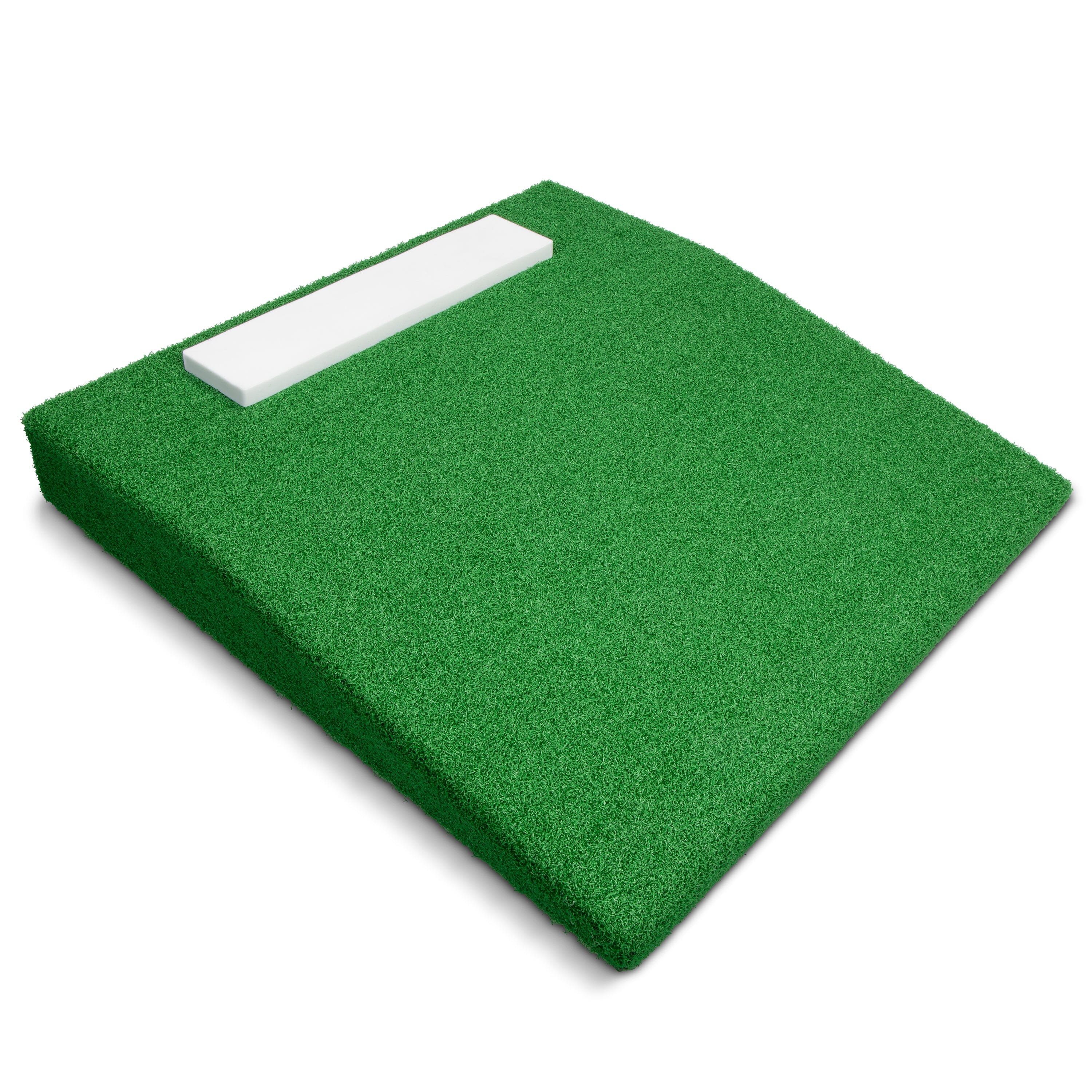 a green felt board with a white board