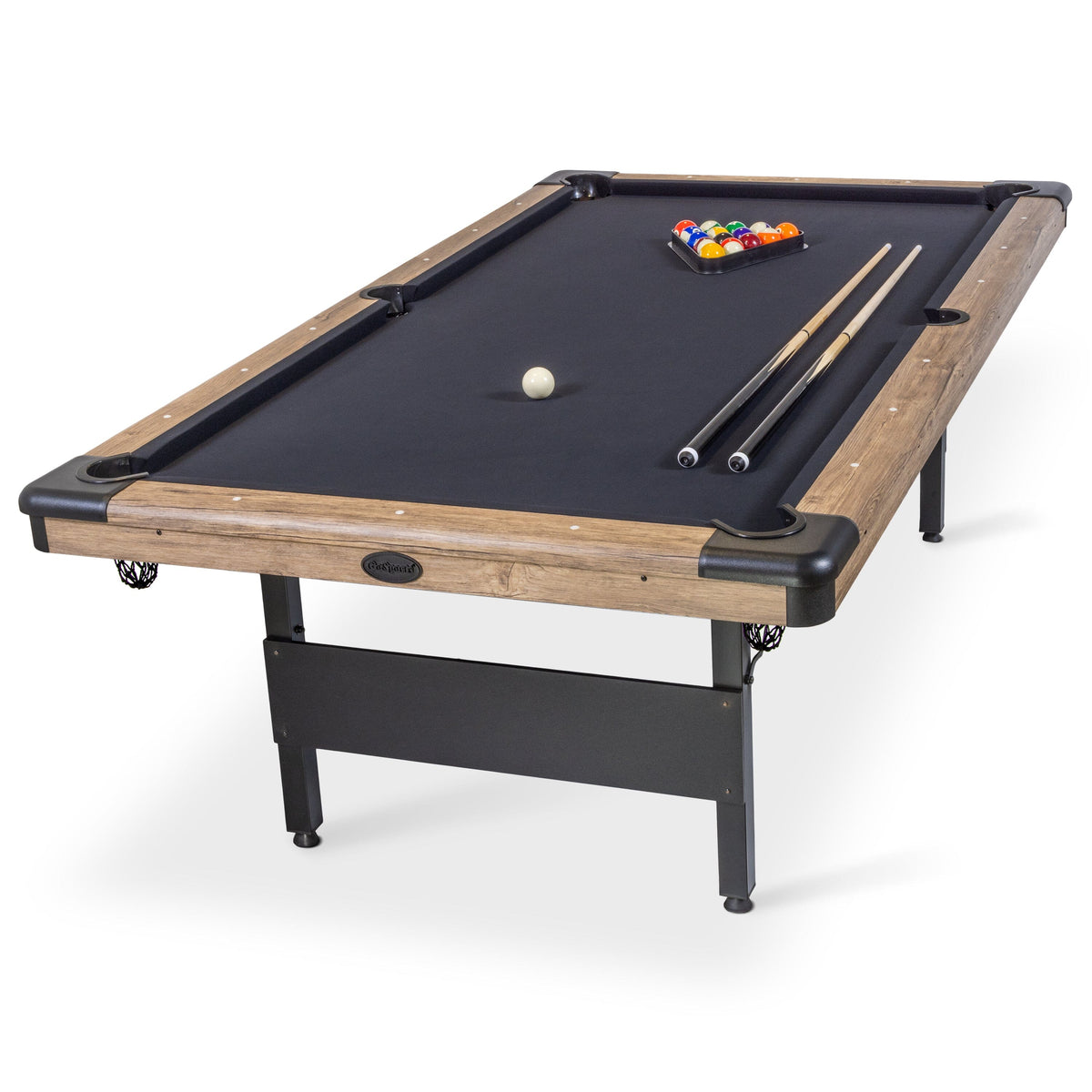 GoSports ft Portable Pool Table No Assembly Required Folding Billi