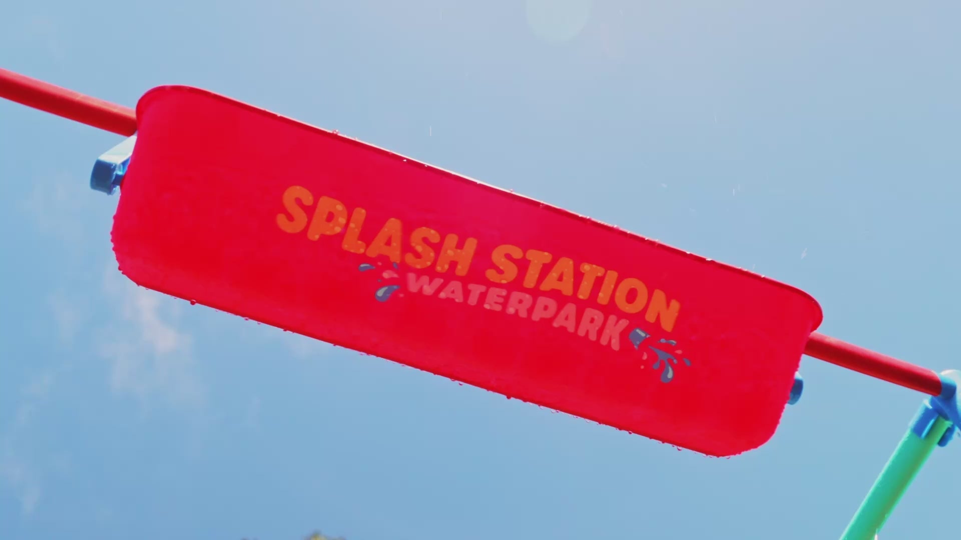 GoSports Splash Station Waterpark - Backyard Water Park for Kids, Outdoor Water Play Equipment with Sprinklers & Bucket