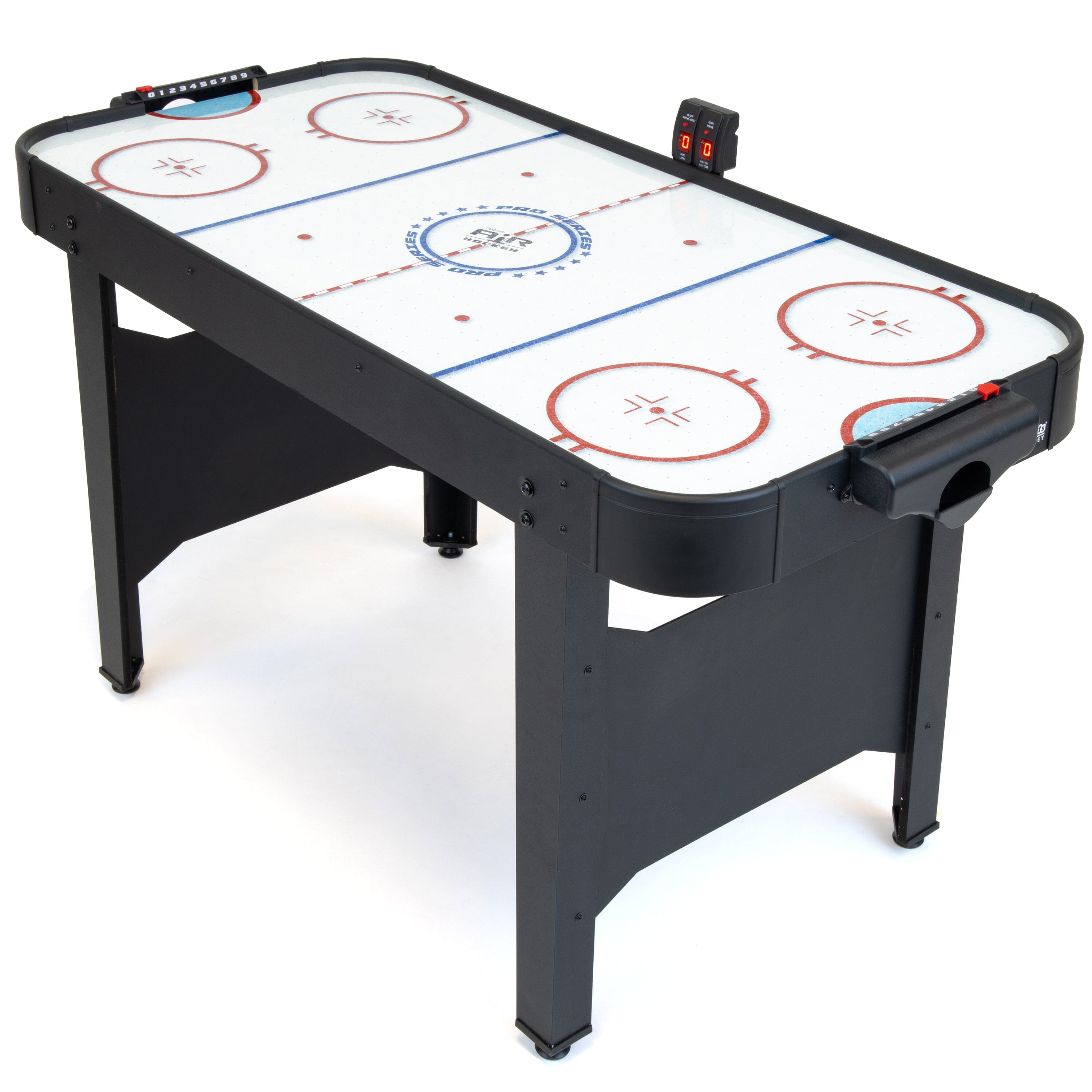 the air hockey table