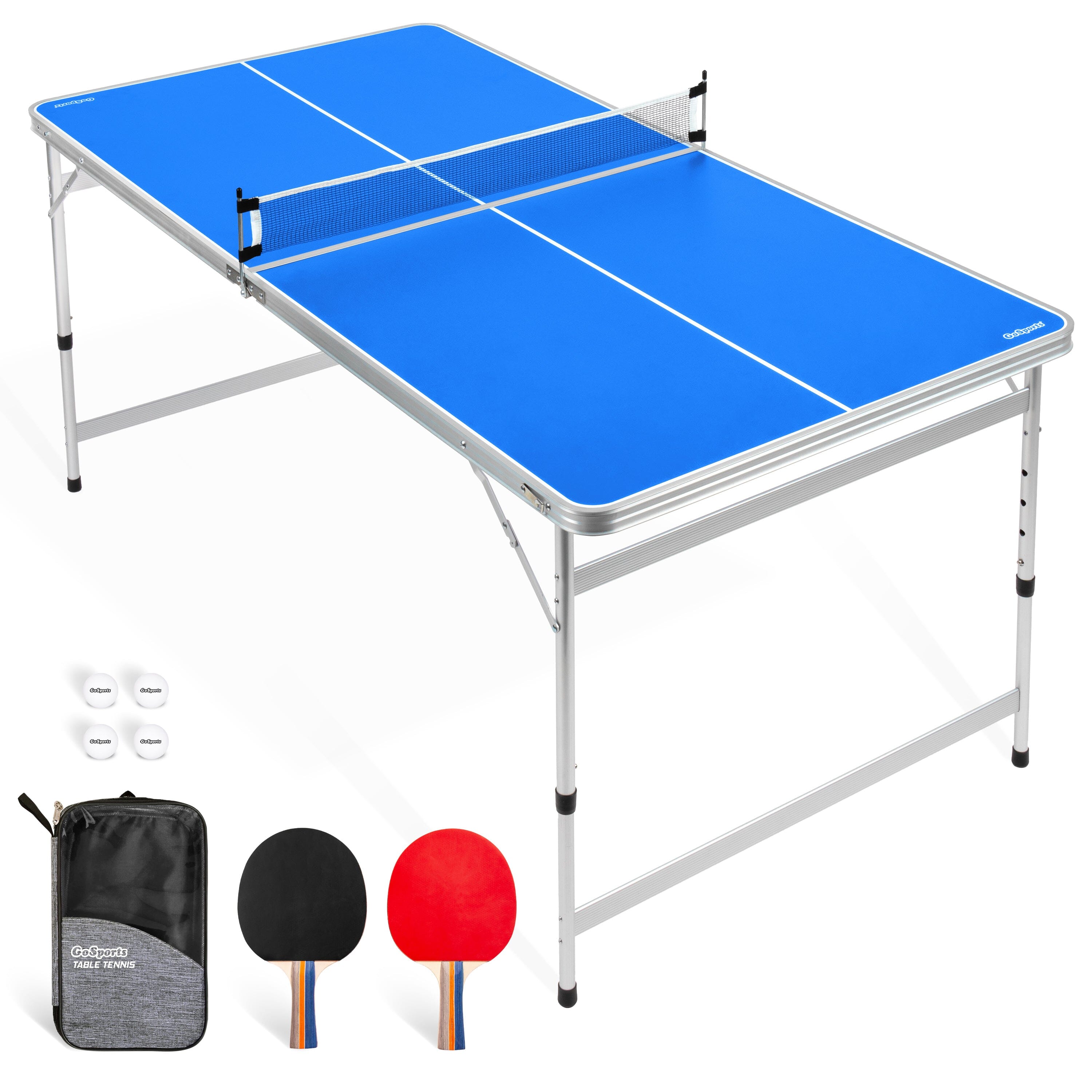 a ping table with a ping rack and ping rack
