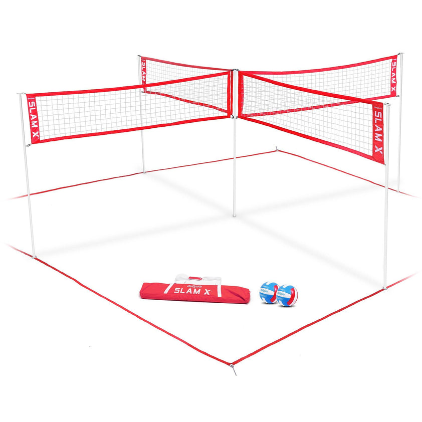 GoSports Slam X 4Way Volleyball Game Set