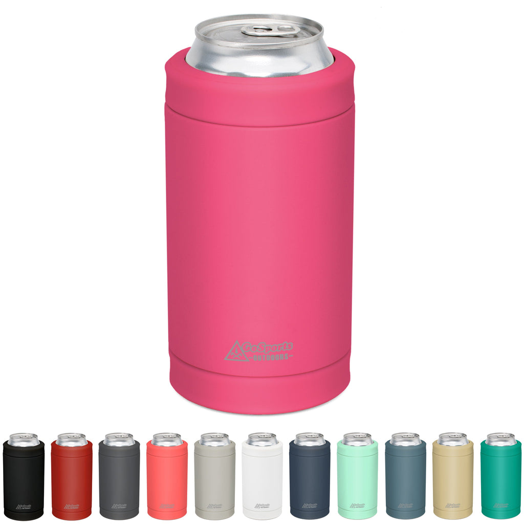 DUALIE 3 in 1 Insulated Can Cooler - Magenta GoSports 