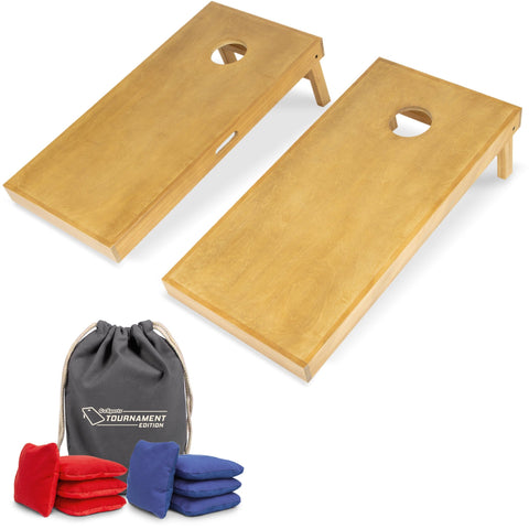 VEVOR Set di Gioco Cornhole Portatile da Tavolo, Tavole Pieghevole da