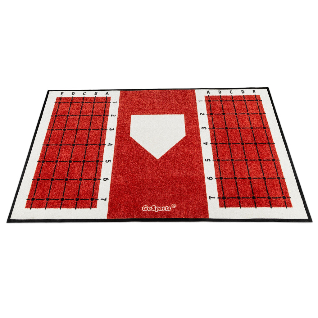 GoSports Baseball and Softball Hitting Mat with Batting Stance Alignment Guide - 6 x 4 ft GoSports 