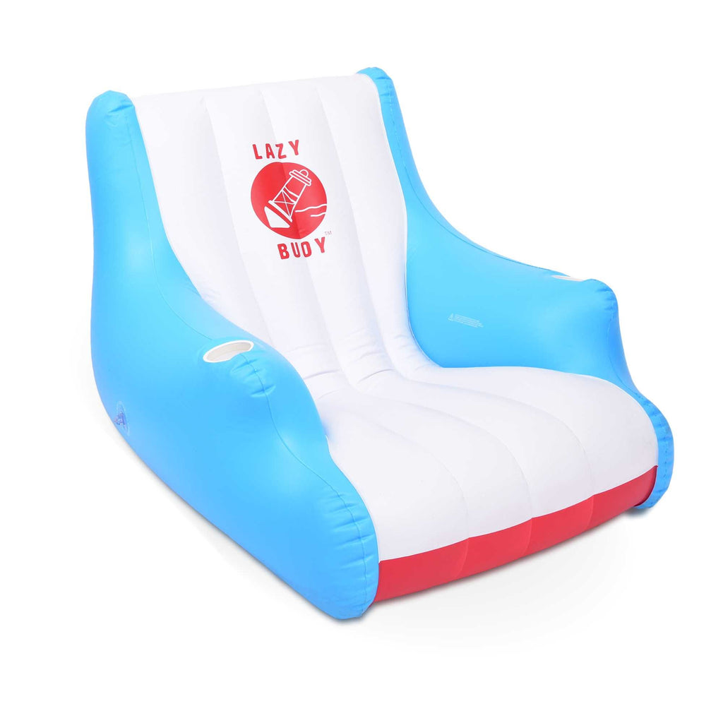 GoFloats Lazy Buoy Floating Lounge Chair with Cup Holders GoFloats GoFloats Lazy Buoy Floating Lounge Chair with Cup Holders - The Most Comfortable Pool Float EVER 