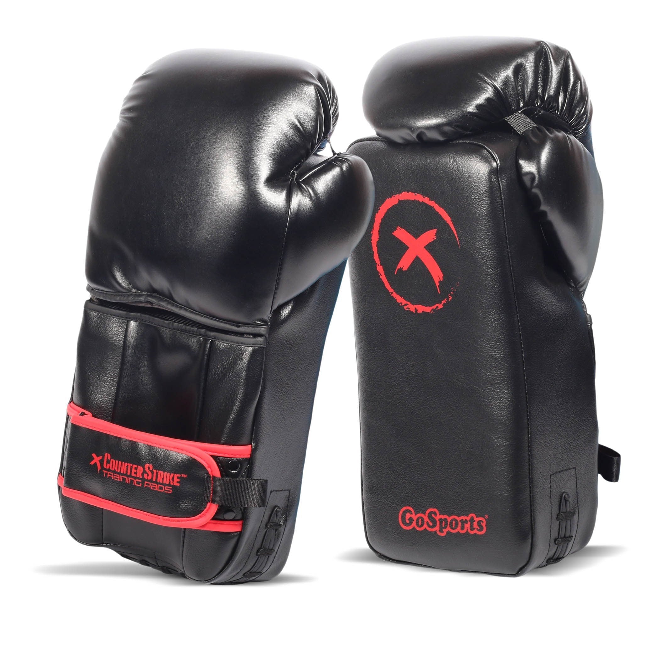 a pair of boxing gloves on a white background