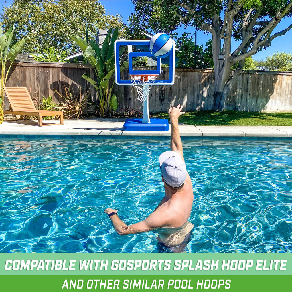 GoSports Water Basketball 2 Pack - Size 6 (9"), Great for Swimming Pool Basketball Hoops Basketball playgosports.com 