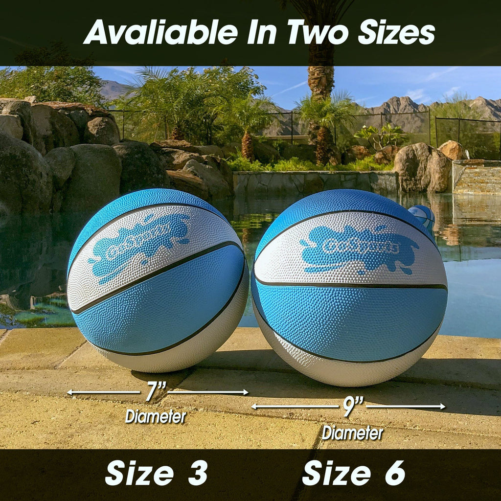 GoSports Water Basketball 2 Pack, Size 6 - Great for Swimming Pool Basketball Hoops Pool Toy playgosports.com 