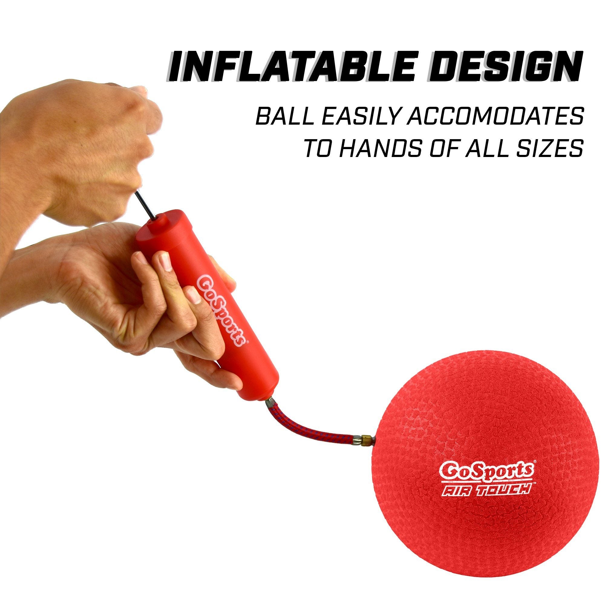inflatable design bally acoales hand - sized