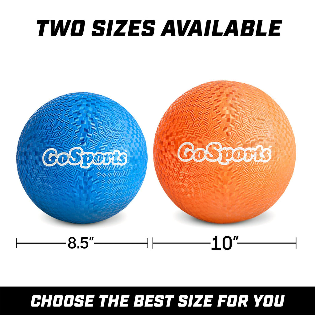GoSports 8.5" Playground Ball (Set of 6) with Carry Bag and Pump, Playground Ball playgosports.com 
