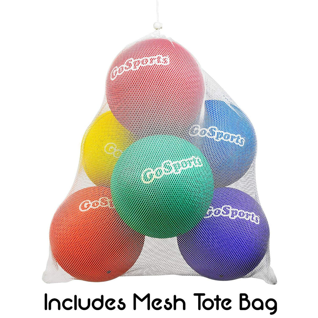 GoSports 10" Playground Ball (Set of 6) with Carry Bag and Pump Playground Ball playgosports.com 
