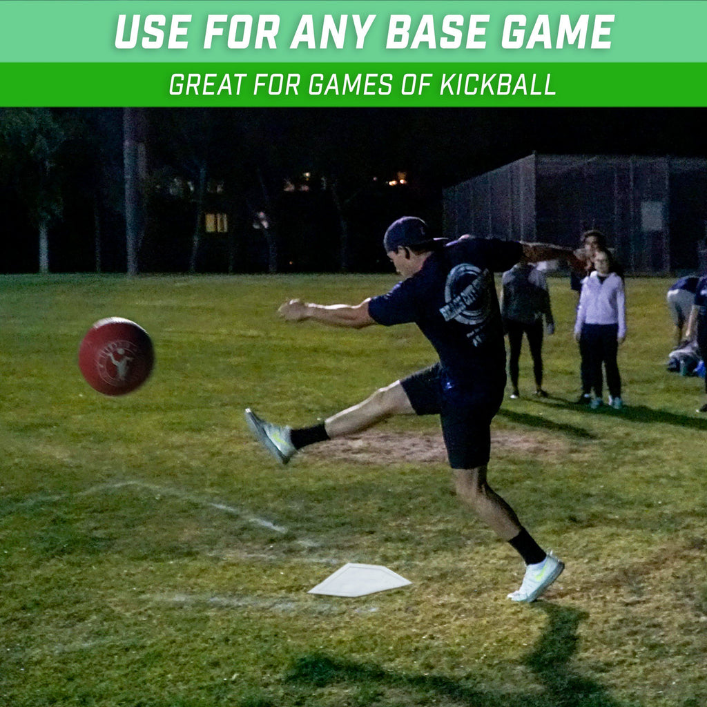 GoSports Baseball & Softball 5 Piece Base Set | Rubber Field Bases for Kids & Adults Baseball playgosports.com 