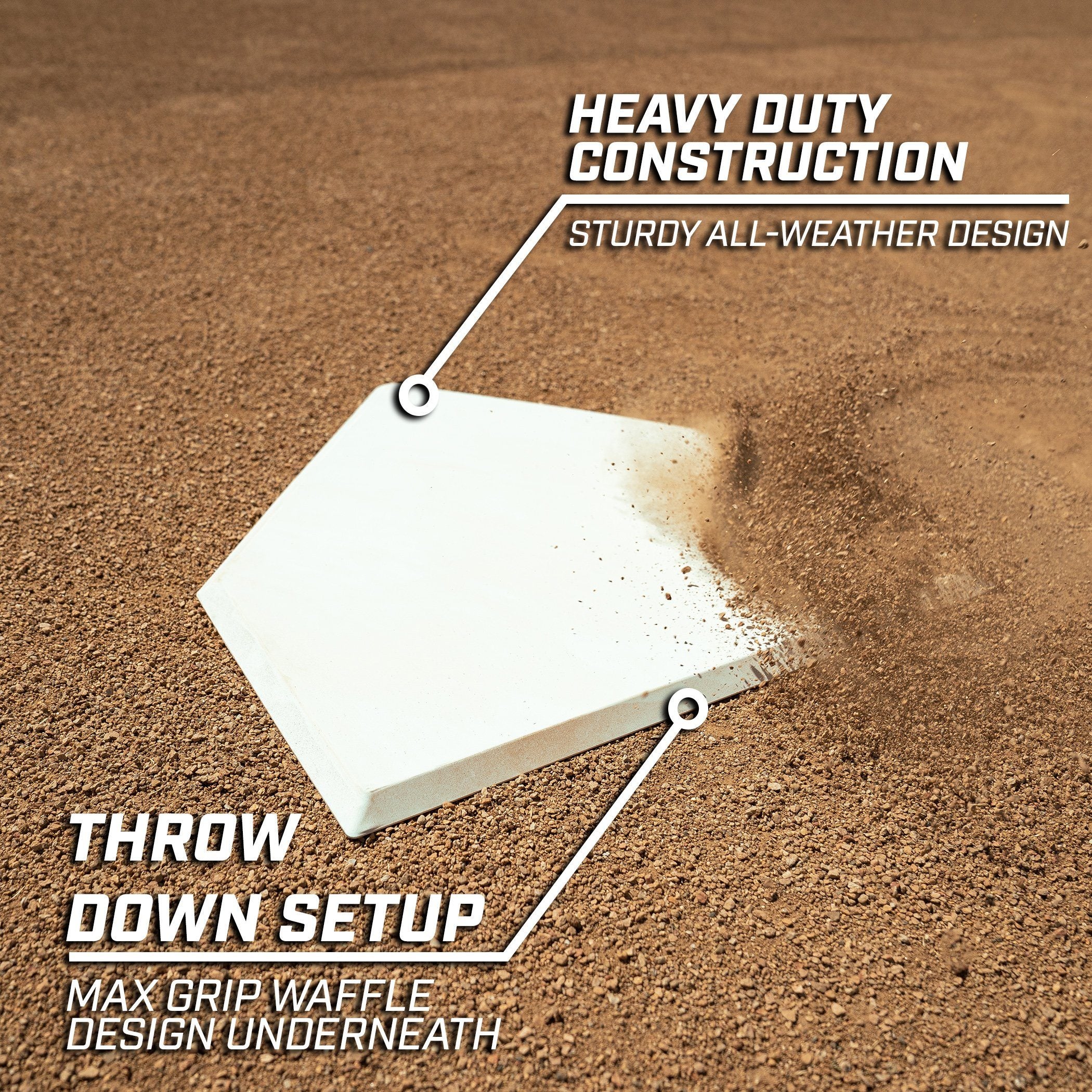 a white box with a hole in it