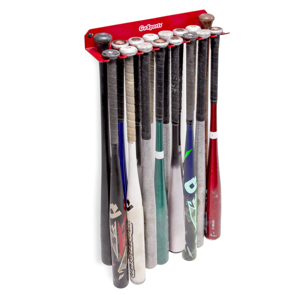 Revolving Baseball Back Rack GoSports Baseball & Softball Bat Rack and Caddy Storage and Organizati ...