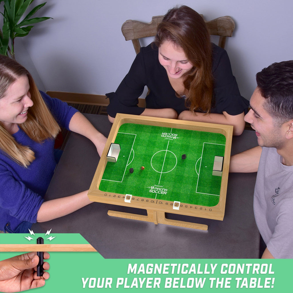 GoSports Magna Soccer Tabletop Board Game | Magnetic Game of Skill for Kids & Adults Magna Ball playgosports.com 