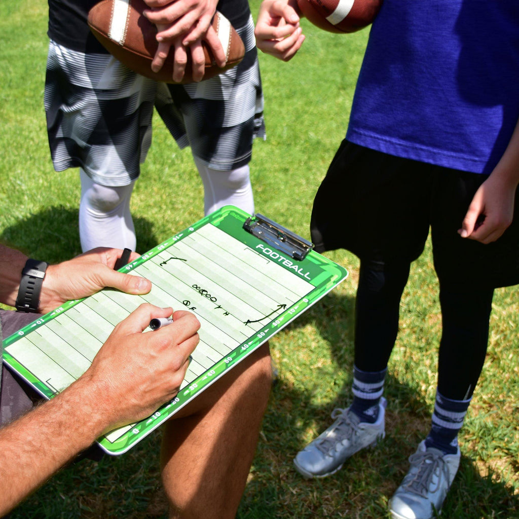GoSports Football Coaches Boards - 2 Sided Premium Dry Erase Clipboards Coaches Board playgosports.com 
