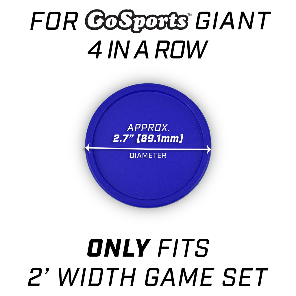 GoSports REPLACEMENT COINS For - 2 ft. Wide Game (2.7" coins) PlayGoSports.com 