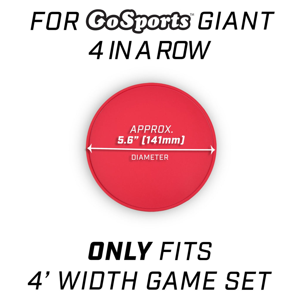 GoSports REPLACEMENT COINS - For 4 ft. Wide Game (5.6" coins) PlayGoSports.com 