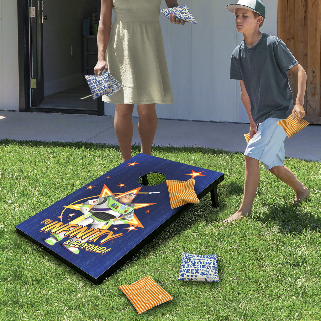 Disney Pixar Toy Story Classic Cornhole Set by GoSports - Includes 8 Bean Bags and Carrying Case Cornhole playgosports.com 
