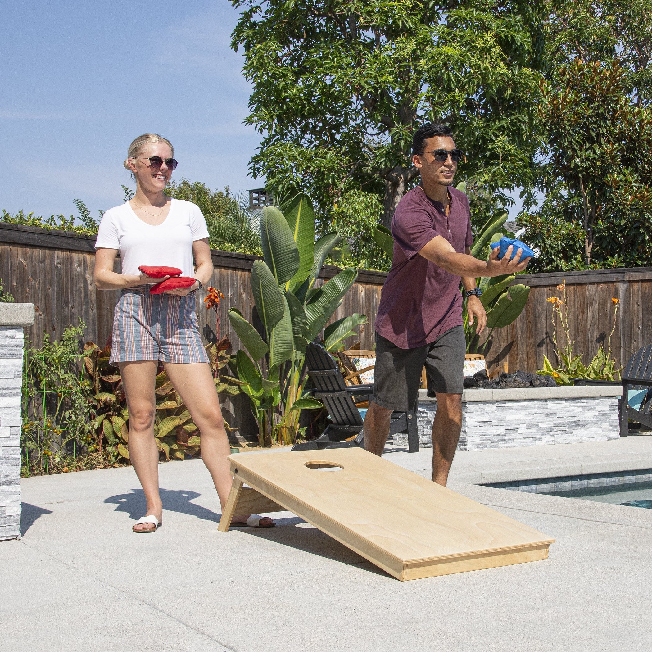 a man and woman playing a game of fr fr fr fr fr fr fr fr fr fr fr